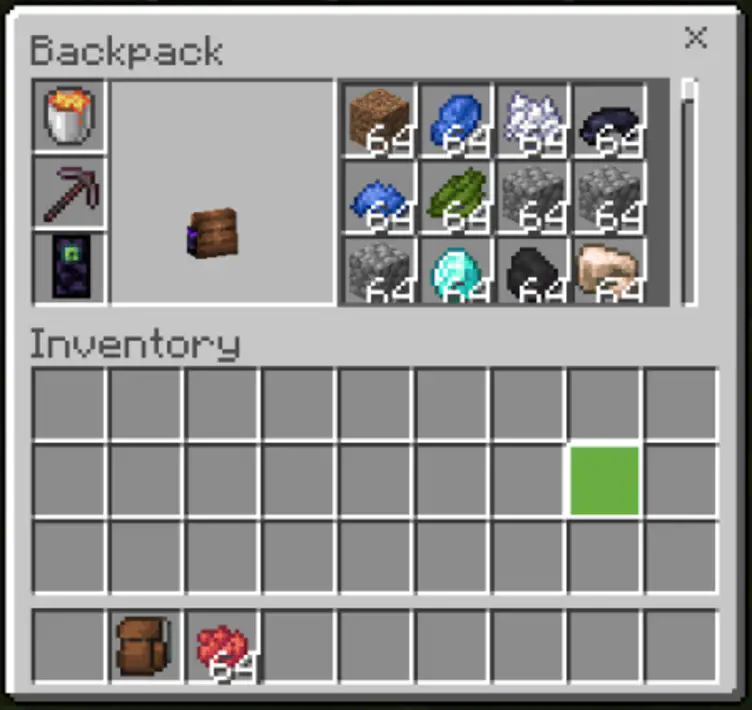 Addon: True Backpack - modsgamer.com