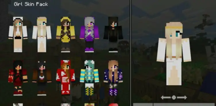 Skin Pack: Girl Skins - modsgamer.com