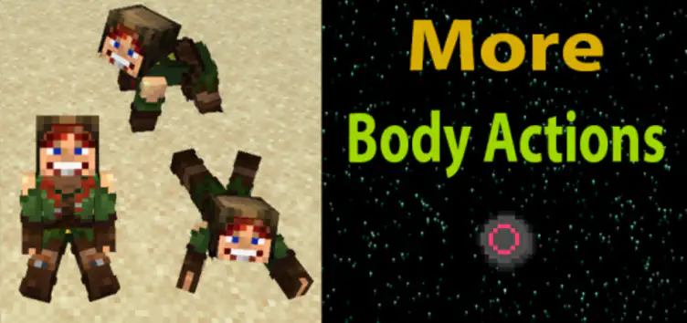 Addon: More Body Actions - modsgamer.com
