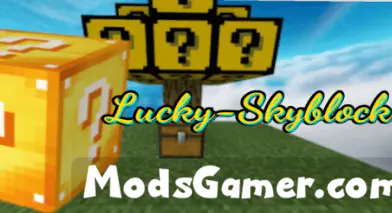 Lucky-Skyblock Minecraft Map | modsgamer.com