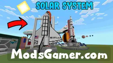Minecraft NASA Solar System Minecraft Map | modsgamer.com