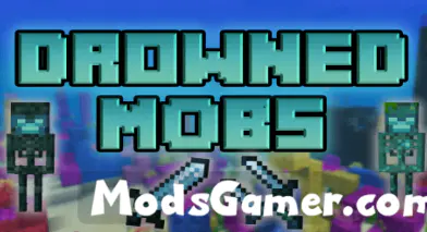 Drowned Mobs Mod | modsgamer.com