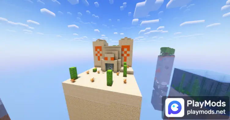 SkyChunks Reimagined - Survival Map - Chunks in the sky - modsgamer.com