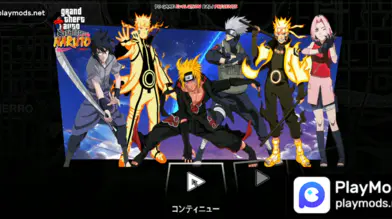 Naruto Menu Texture Packs | modsgamer.com