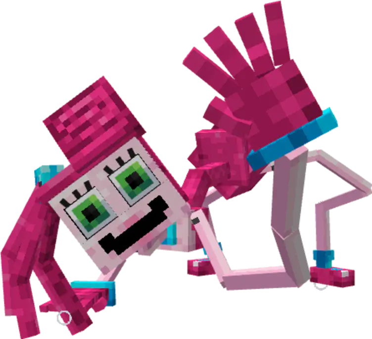 Poppy Playtime: Angered Mommy long legs Minecraft Skin