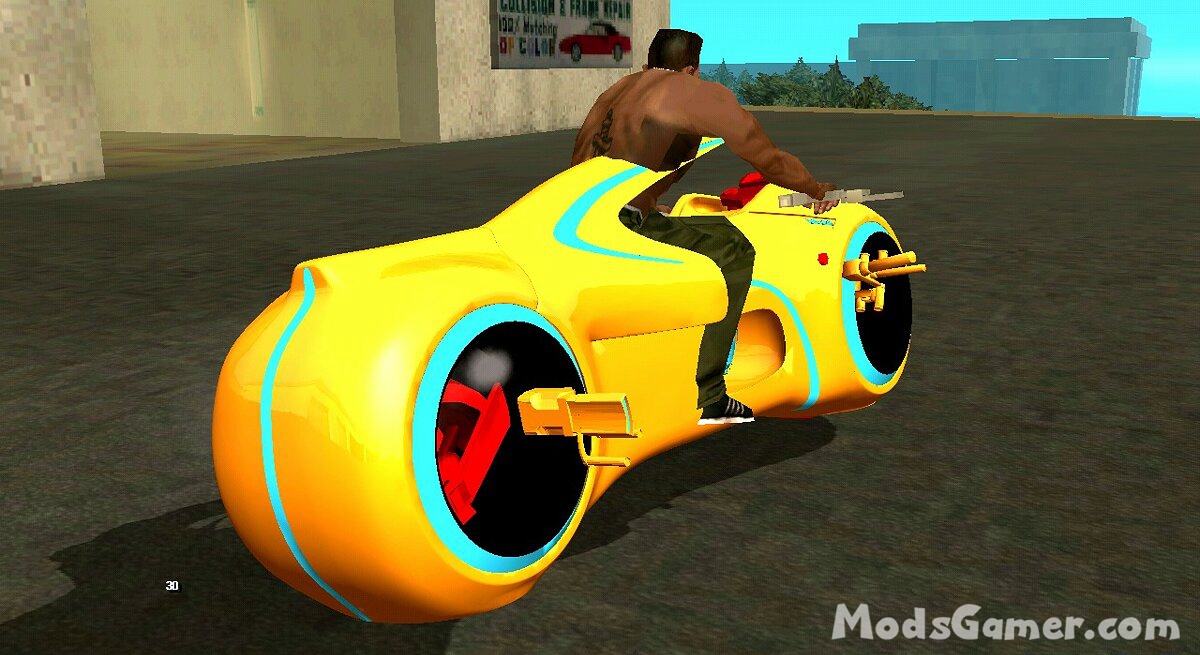 Tron Bikes Mod(DFF only) Mods for Grand Theft Auto San