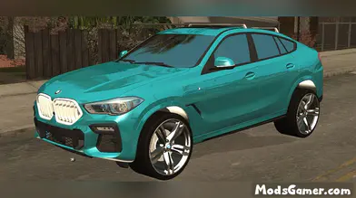 BMW X6 M50i Mod(Only DFF) | modsgamer.com