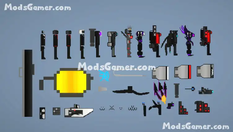 Cartoon Skibidi Toilet Mods v3(Chainsaw Cameraman etc) - Mods for