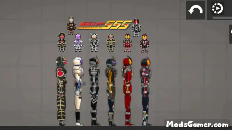 I have made my first Melon playground mod based on one of my favorite super  sentai's : r/supersentai