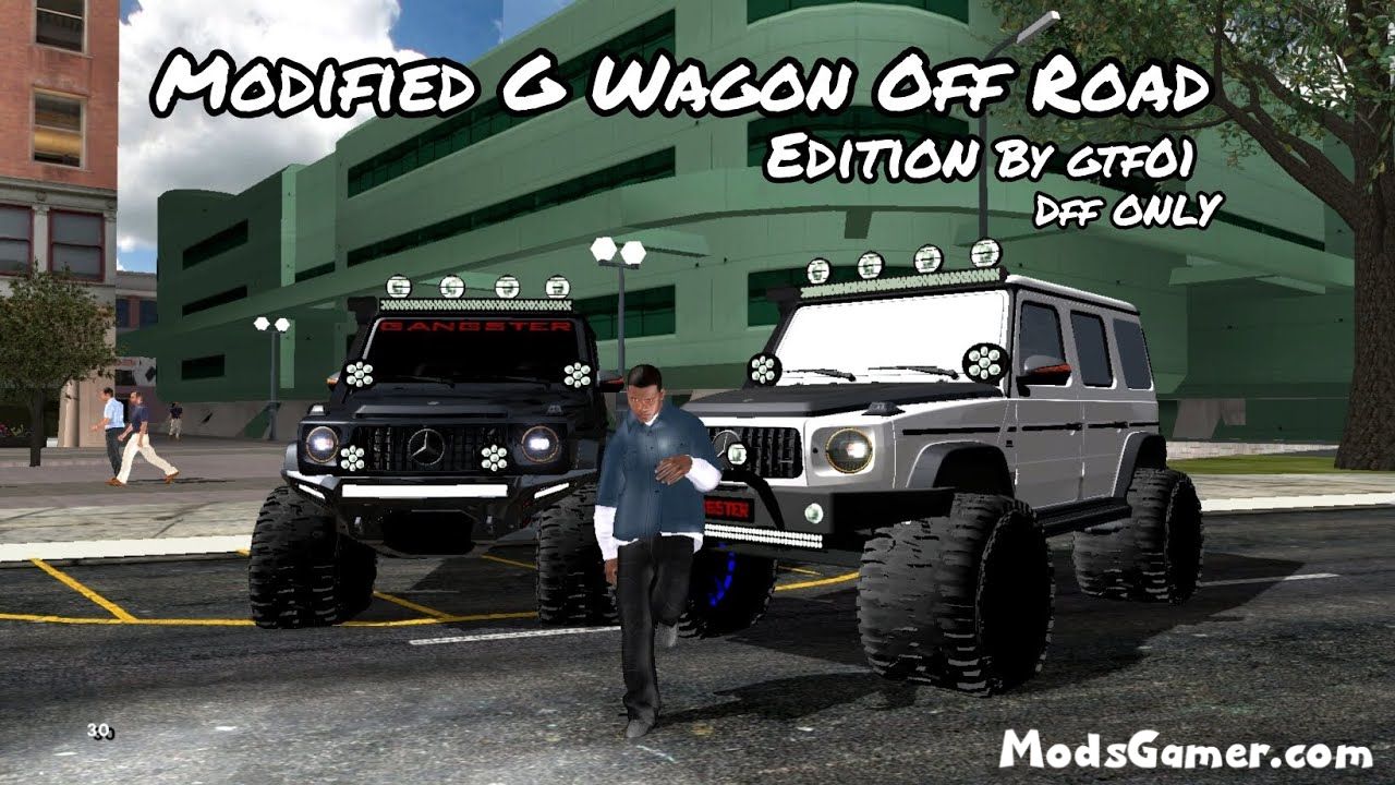 Mercedes-Benz G Wagon Off Road Mod(Only DFF) - Mods for Grand Theft ...