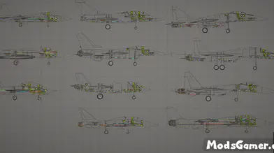 Supersonic aircraft collection pack mod[11 aircraft] | modsgamer.com