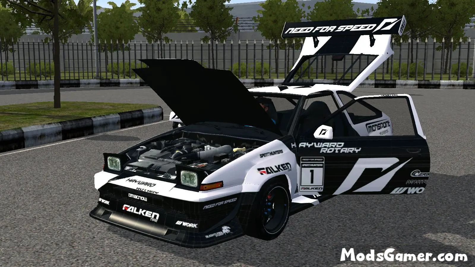 Toyota Corolla AE86 Racing Livery Mod - Mods for Bus Simulator ...