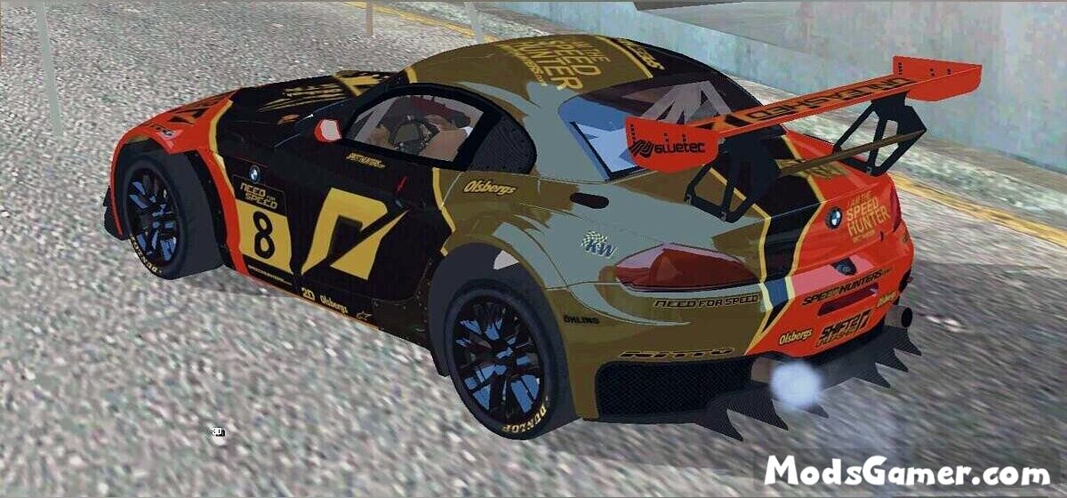 BMW Z4 GT3 Racing Livery Mod - Mods for Grand Theft Auto: San Andreas ...
