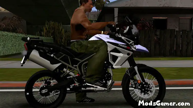 Download Triumph Tiger 800xc+Leve for GTA San Andreas