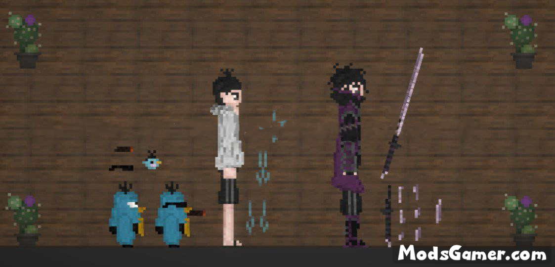Minecraft Mod Scissors Scissor Seven module package - Mods for Melon Playground Sandbox PG