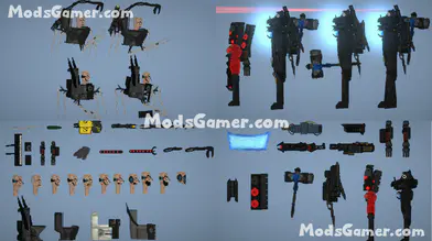 Upgrade Scientist Skibidi Toilet,Titan Cameraman,Titan Speakerman Mod | modsgamer.com