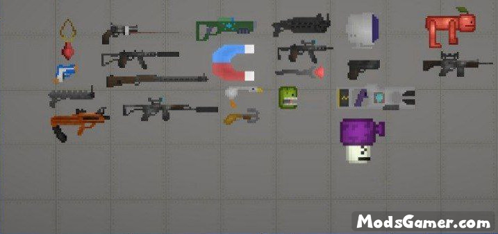 Mini Weapon Bag Mod[Contains a variety of special guns] - Mods for ...