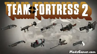 Team Fortress 2 Gun Mod[9 Guns] | modsgamer.com