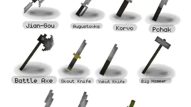 Melee Weapon Collection Mod[22 Weapon] | modsgamer.com
