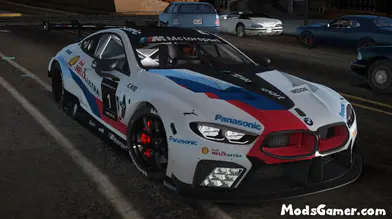 2018 BMW M8 GT Racing Livery Mod | modsgamer.com