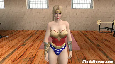 Rachel Wonder Woman costume Skin Mod | modsgamer.com