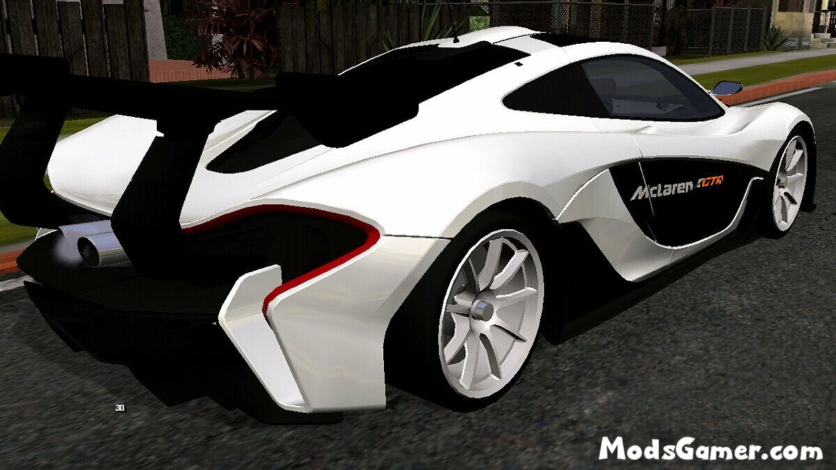 McLaren P1 GTR Mod(DFF only) - Mods for Grand Theft Auto: San Andreas ...