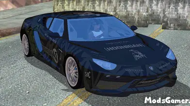 Lamborghini Asterion Monster Energy Racing Livery Mod | modsgamer.com