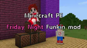 Minecraft PE Friday Night Funkin mod | modsgamer.com