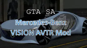 GTA SA Mercedes-Benz VISION AVTR Mod | modsgamer.com