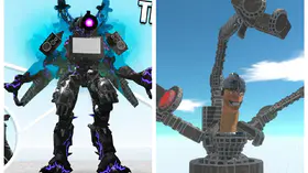 How to Download Melon Sandbox Skibidi Toilet v5 Mod Part 2 | modsgamer.com