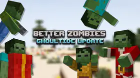 Minecraft PE Better Zombies Mod | modsgamer.com