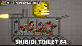 How to Download Melon Sandbox Skibidi Toilet 64 Mod | modsgamer.com