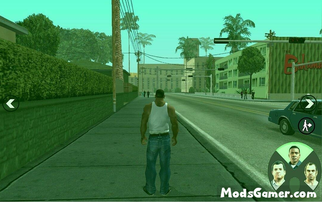 GTA SA Switching characters like in GTA V Mod | ModsGamer.com