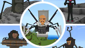 How to Download Minecraft Skibidi Toilet v16.2 Mod | modsgamer.com