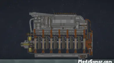 [Melon playground 18.0 Official Workshop Mod]12 Cylinder engine mod | modsgamer.com