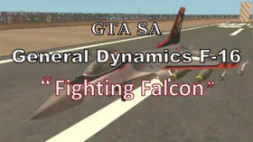 GTA SA General Dynamics F-16 “Fighting Falcon” | modsgamer.com
