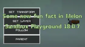 Some new fun fact in Melon Sandbox Playground 18.0.7 | modsgamer.com