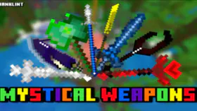 Minecraft PE Mystical Weapons | modsgamer.com