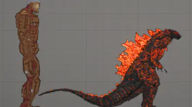 Gozilla and Armored Titan Mod | modsgamer.com
