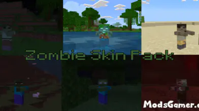 Zombie Character Skin Pack | modsgamer.com