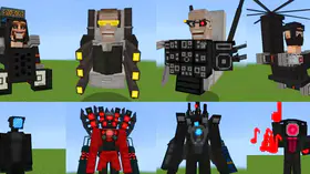 How to Download Minecraft Skibidi Toilet Mod v7 | modsgamer.com