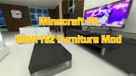 Minecraft PE BONY162 Furniture Mod | modsgamer.com