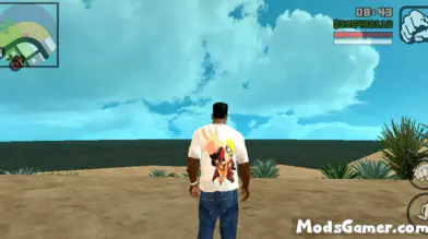 New Naruto logo T-shirt skin | modsgamer.com