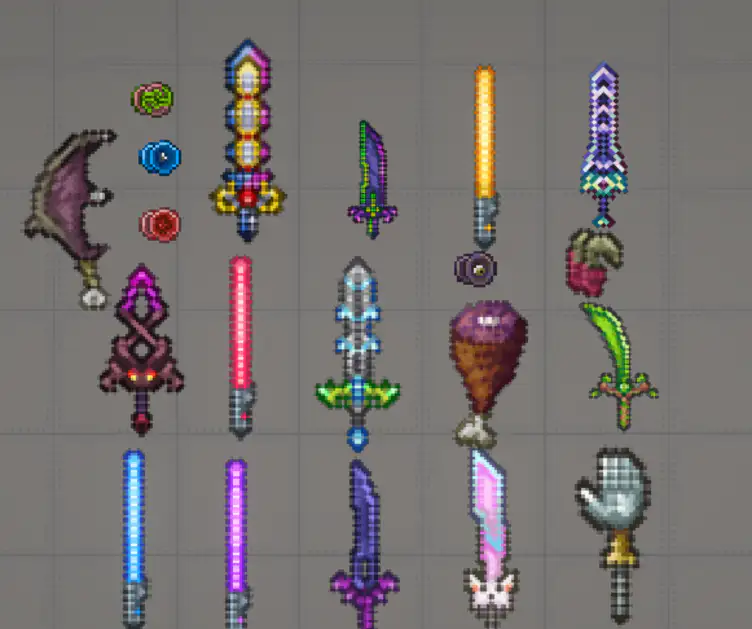 Terraria Weapon Mod Collection - modsgamer.com