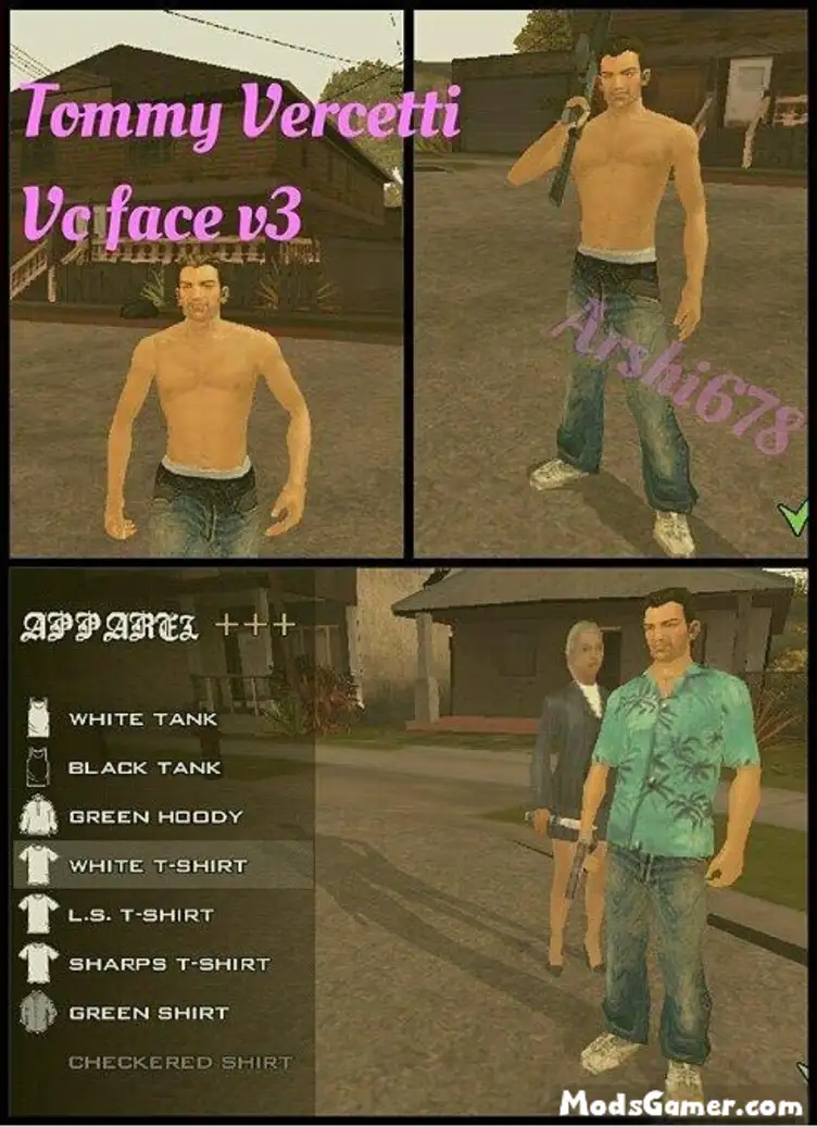 Download Tommy Vercetti HD for GTA San Andreas