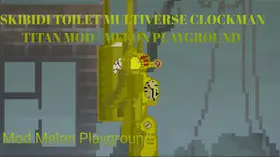 How to Download Melon Sandbox Titan Clockman Mod | modsgamer.com
