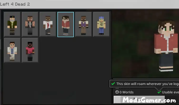 The Rock Skins do Minecraft