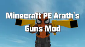 Minecraft PE Arath's Guns Mod | modsgamer.com