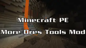 Minecraft PE More Ores Tools | modsgamer.com