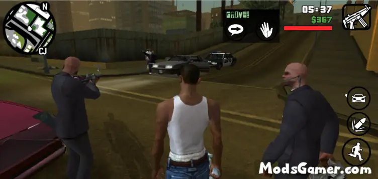 GTA San Andreas Bodyguard v1 for Android Mod 